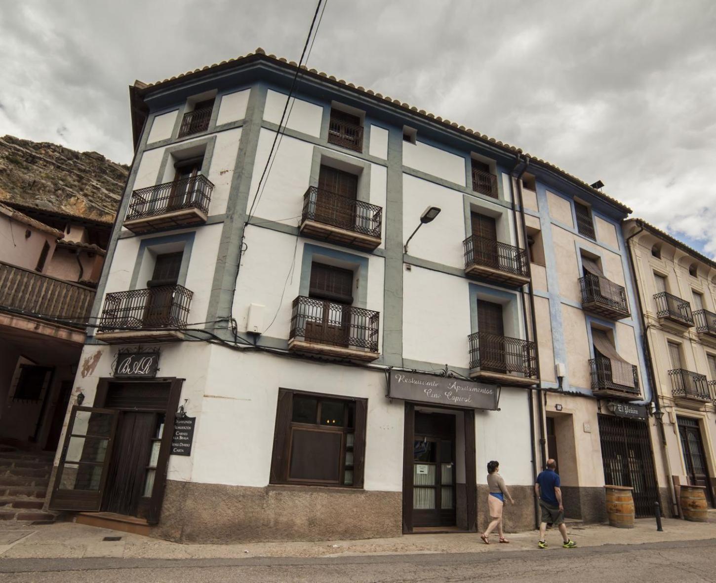 Apartamento Abuhardillado Albarracín Buitenkant foto